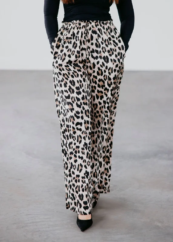 Drake Leopard Print Pants