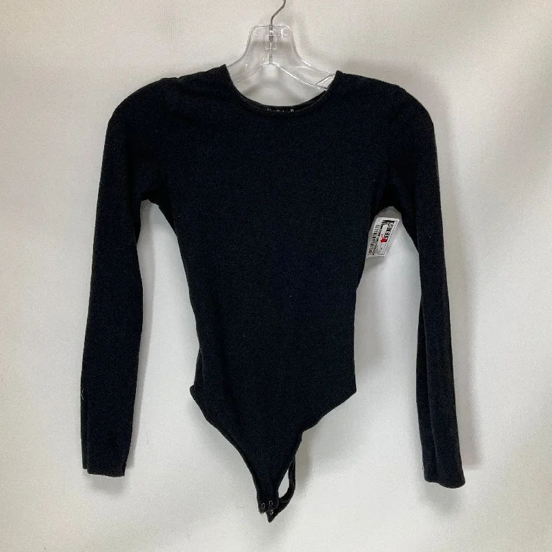 Bodysuit By Abercrombie And Fitch In Black, Size: Xs