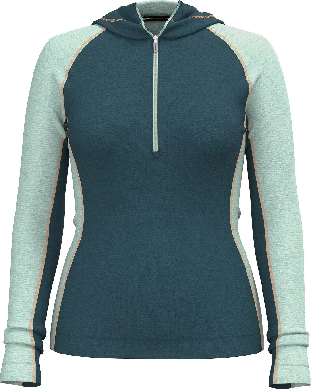 Classic Thermal Merino Boxed 1/2 Zip Base Layer Hoodie - Women's |-|Chandail à capuchon couche de base à demi-glissière en mérinos thermique classique en boîte - Femme