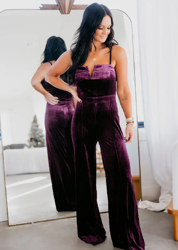 Lynn Velvet Jumpsuit