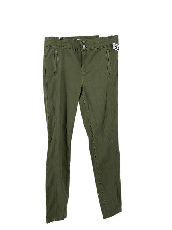 Pants Leggings By Loft In Green, Size: 10