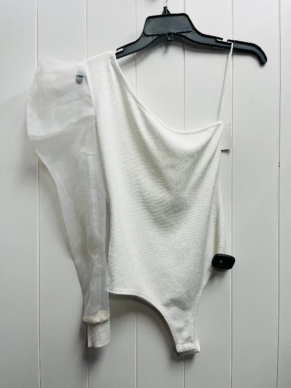 Bodysuit By Tcec In White, Size: S