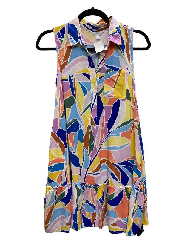 Dress Casual Short By Time And Tru In Multi-colored, Size: S