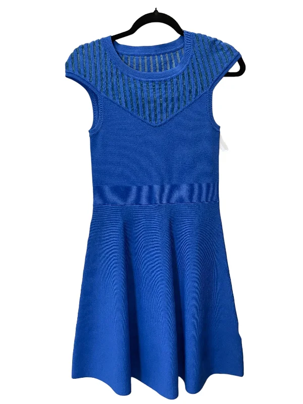 Dress Work By French Connection In Blue, Size: S