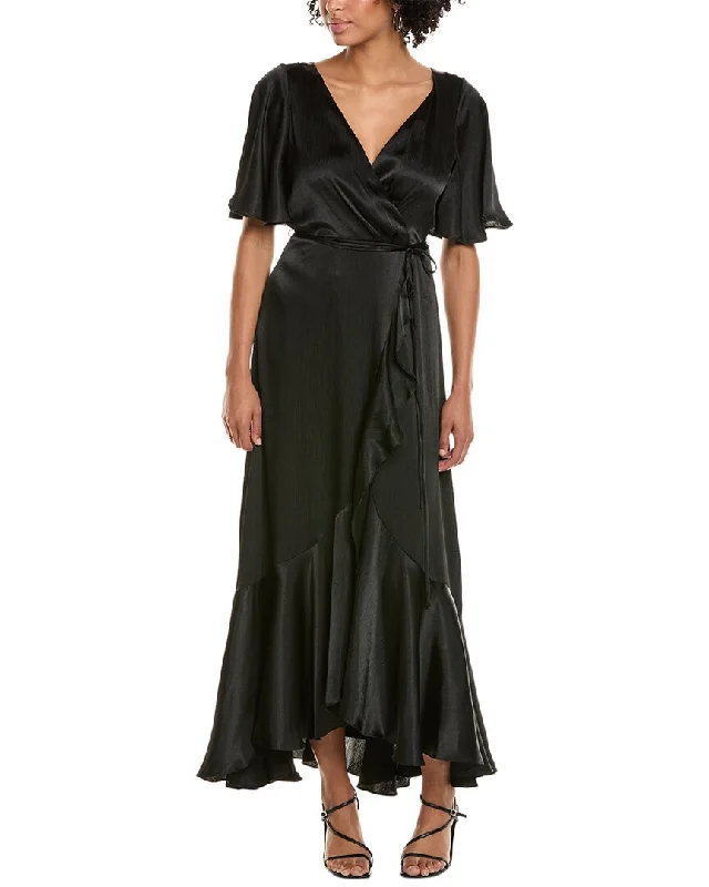 Taylor Satin Yoryu Maxi Dress