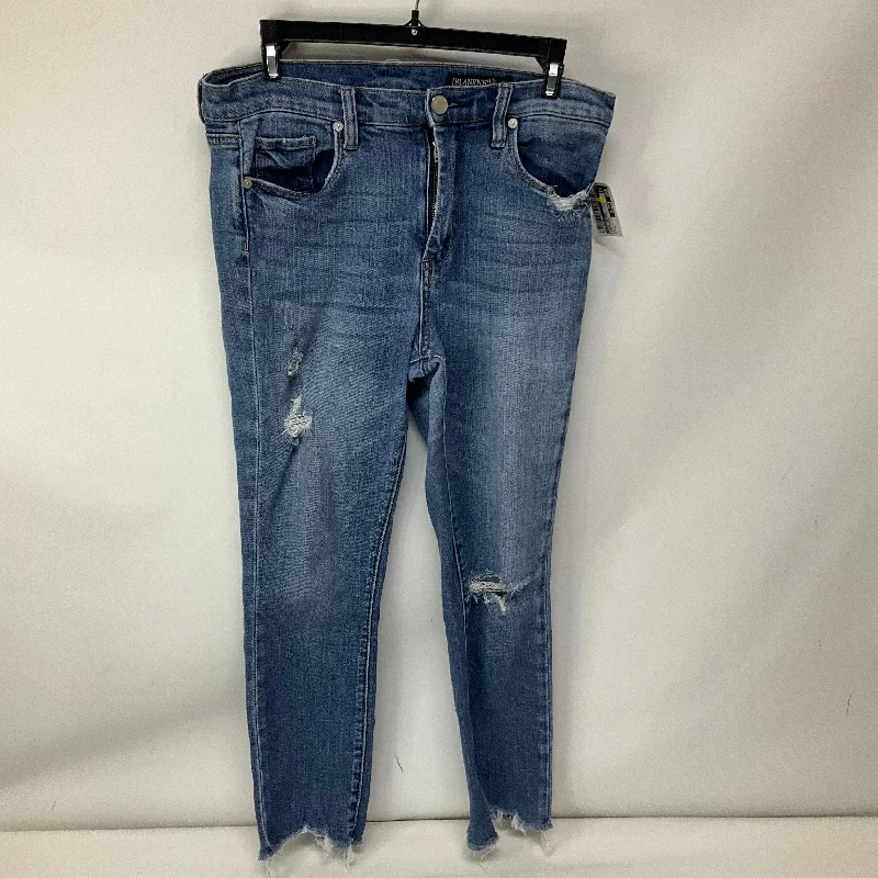 Jeans Cropped By Blanknyc In Blue Denim, Size: 6