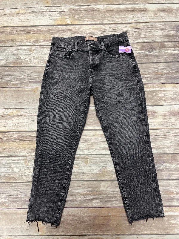 Jeans Skinny By 7 For All Mankind In Black Denim, Size: 6