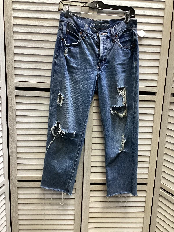 Jeans Straight By Old Navy In Blue, Size: 0