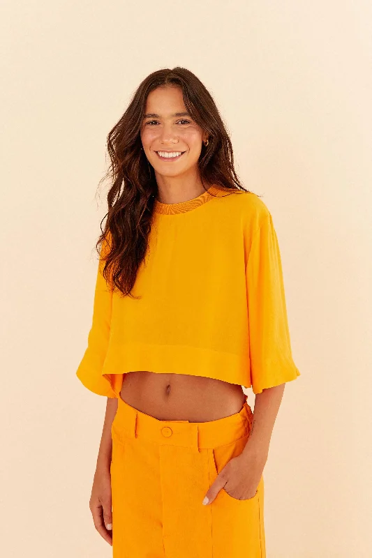 FARM BASIC CROPPED TEE