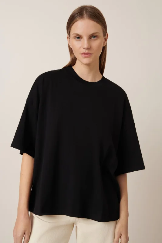 Kowtow Oversized Boxy Tee - Black