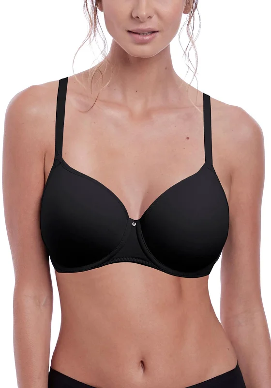 Fantasie Aura Moulded T-Shirt Bra, Black