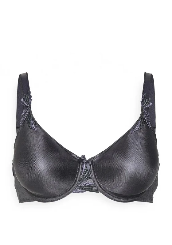 Chantelle Hedona Unlined Underwired Bra, Charcoal