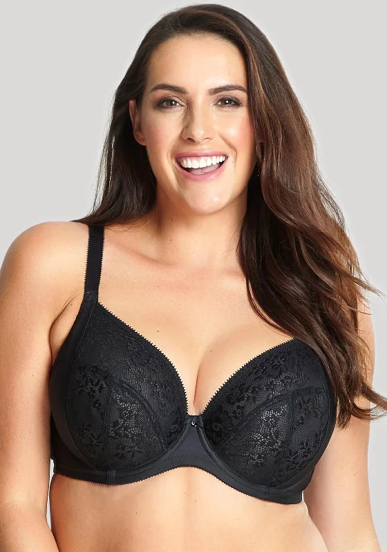 Sculptresse by Panache Roxie Plunge Bra, Black