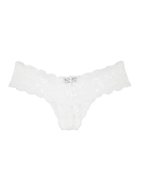 Women's Never Say Never Cutie Thong Panty In White