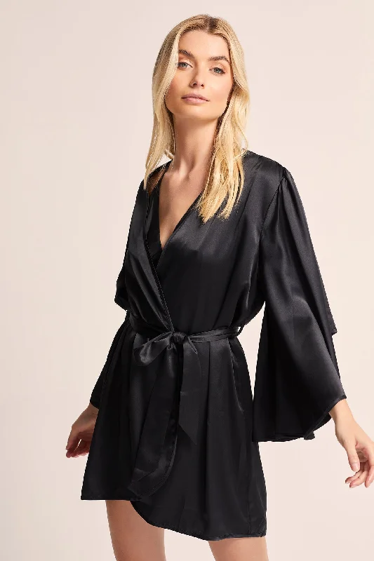 Luna Robe - Black