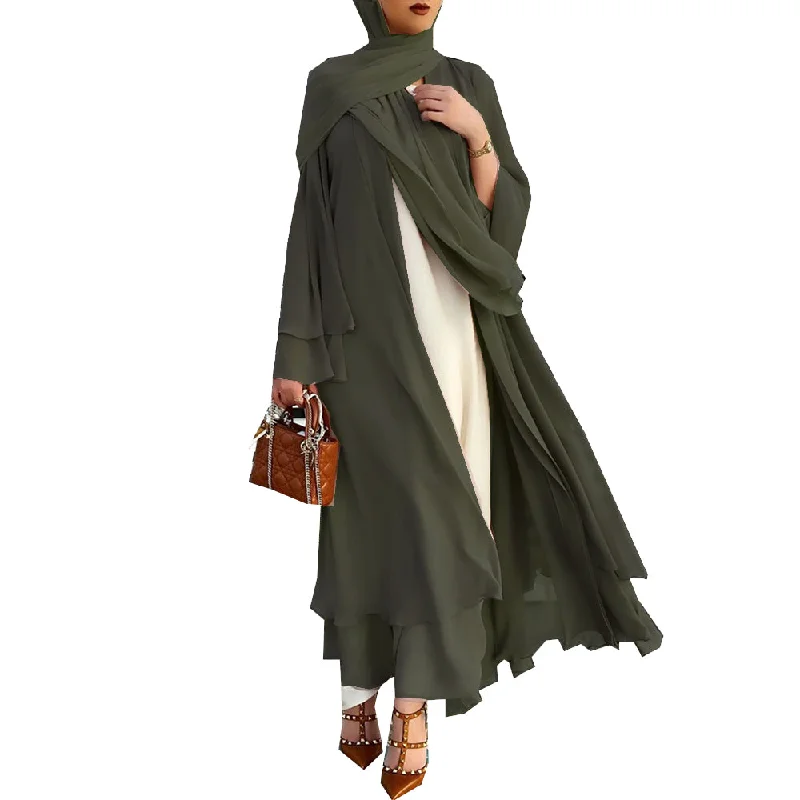 Army Green add hijab